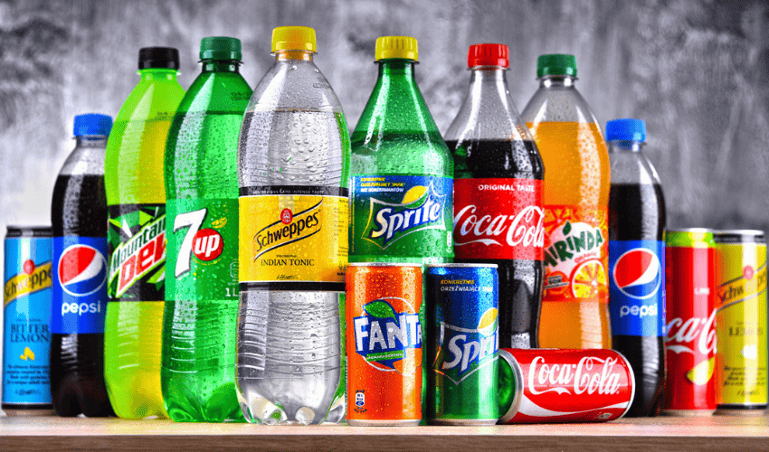 Subway Bottled Drinks Menu