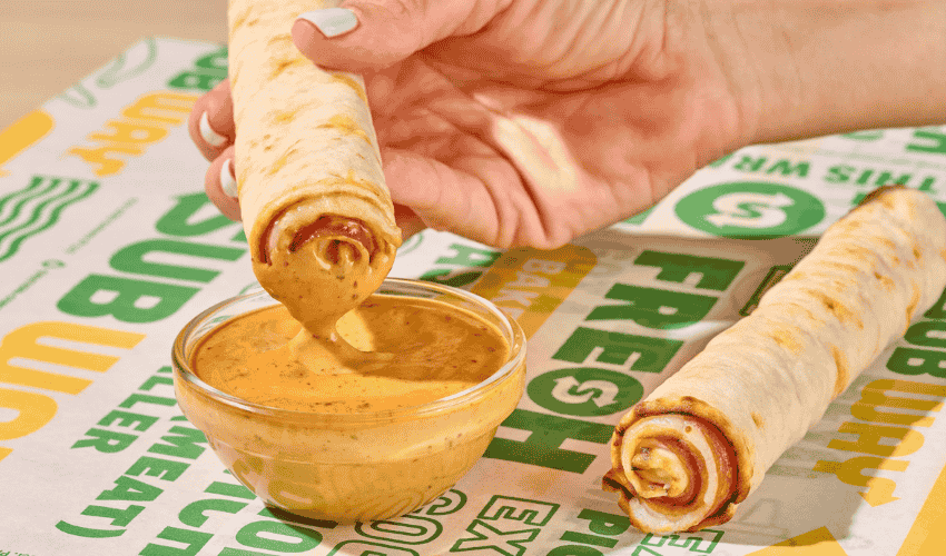 Subway Dips Menu