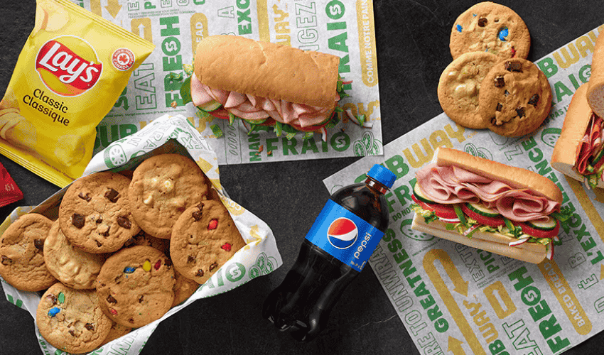 Subway Catering Menu