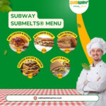 Subway SubMelts® Menu