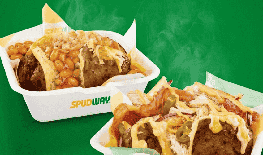 Subway Jacket Potato Menu