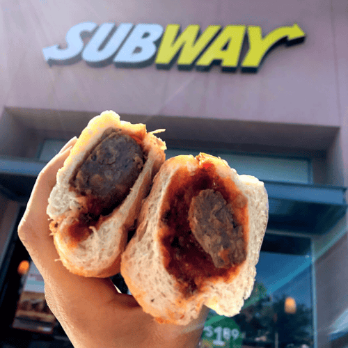 Subway Meatball Marinara